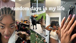 RANDOM DAYS IN MY LIFE | hair, decluttering beauty room, nails, ulta beauty salon, etc…