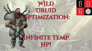 \PATHFINDER 2E/ Min-Maxing For Fun And Profit XXV - Wild Druid Optimization: INFINITE TEMP HP!