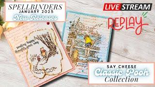 Spellbinders New Releases - January 2025 | PLUS Cardmaking with Classic Pooh Collection