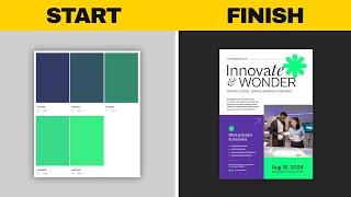 3 Ways To Make PERFECT Graphic Design (Step by Step)