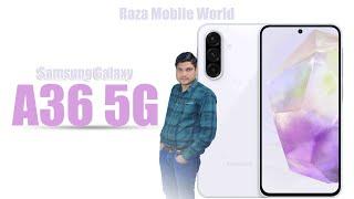 Samsung Galaxy A36 5G Smartphone 2025 | Available at Raza Mobile World Mubarakpur
