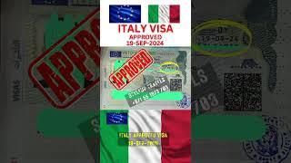 ITALY VISA APPROVED today #italy @StyleupTravels