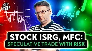 Stock ISRG, MFC: Speculative trade with risk