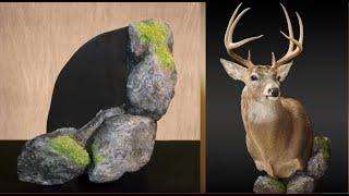 Creating a Custom Habitat with Plaster Cloth | Taxidermy Supply | Scenes-n-Nature