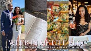 WEEKLY VLOG | We Got Married! Week In My Life As A Housewife