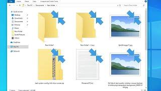 Remove Two Blue Arrows From Icons in Windows 10/11/8/7 - How To Get rid of Double blue arrows ↘️↖️