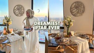 Hosting The Dreamiest Iftar Night EVER! | Greek-Inspired Meal! | The Ramadan Daily | Aysha Harun