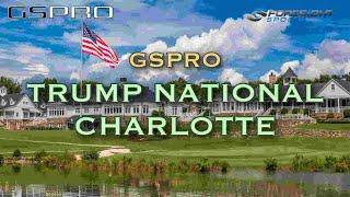 GSPro Golf Simulator - Trump National Charlotte