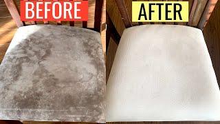 How to Clean Upholstered Chairs at Home