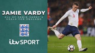 VARDY PARTY | All of Jamie Vardy's goals for England  | ITV Sport