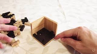 Wooden Cube Puzzle -- Solution