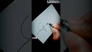 G letter sign️ #viral#shorts#calligraphy#handwriting#signature#writing#shortvideo#ytshorts#mrajsk