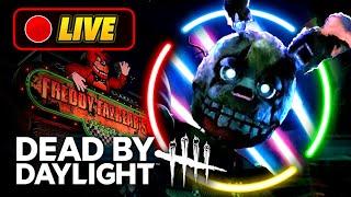 Let's Try FNAF Springtrap in Dead By Daylight! (PTB Livestream)