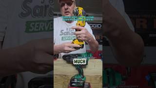 You Need To Consider This Before Buying a Tool #dewalt #metabohpt #diy #howto #question #think #true