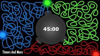 45 Minute Timer Bomb |  Colored Wicks 