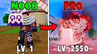 Blox Fruits Noob to Max as Katakuri Using AWAKENED DOUGH in One Video!