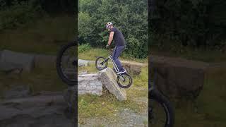 bike trial practice #bike #trial #ride #Norway #trials #practice #short #echobike #skills