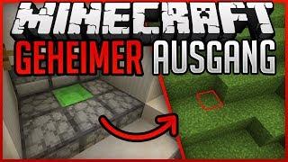 Tutorial: Geheimer Notausgang  Minecraft 1.14.4 ErikOnHisPeriod