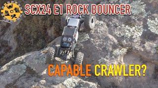 1/24 Scale Axial SCX24 E1 Rock Bouncer | How Capable of Crawler Is It?