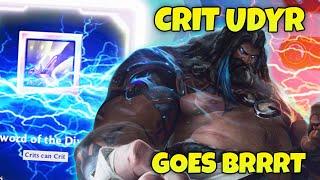 CRIT ON EVERYTHING on UDYR in 2v2v2v2 ARENAS (NUTS) - League Of Legends