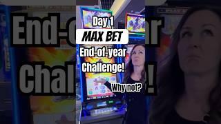 MAX BET Day 1-10 Day Slot Challenge on some of our favorite slots! #slots #casino #games #challenge