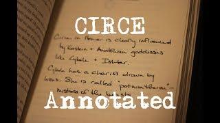 Annotated First Edition of Circe by Madeline Miller