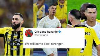 Famous Reaction On Cristiano Ronaldo Stunning Goal And Calma Celebraton Against Al Ittihad