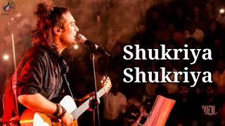 Shukriya Lyrics - Jubin Nautiyal | Jeet Gannguli | Latest Song 2020