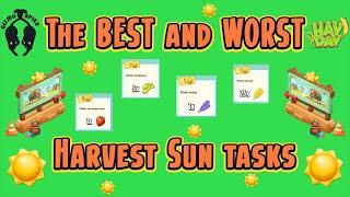 Hay Day-The BEST and WORST Harvest Sun Tasks in the Valley!!