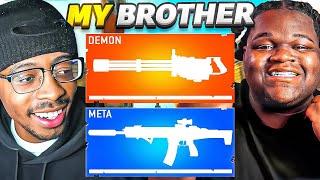 My BRO Builds My DEMON META LOADOUT in Warzone!