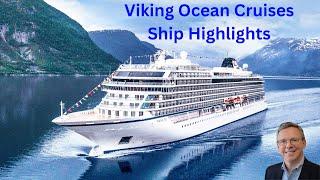 Viking Ocean Cruises Ship Highlights #travel #vikingcruises