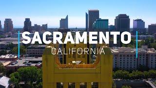 Sacramento - the capital city of California | 4K drone video