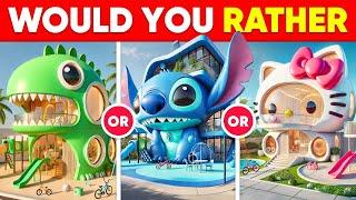 Would You Rather - Build Your Fantasy House  Moca Quiz