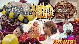 Mammu ke sath Birthday Decoration | mr.sar_faraz Vlogs