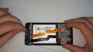 Samsung A10 SM-A105 disassembly LCD replacement