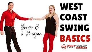 West Coast Swing Basic Steps // Beginner WCS