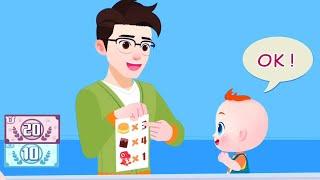 Baby JoJo Supermarket | Help Mom And Dad With Shopping | BabyBus Games Video