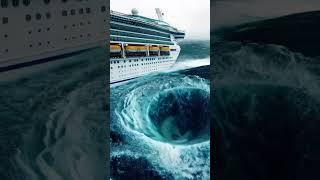 Cruise Ship vs Whirlpool: Can It Escape?! ️