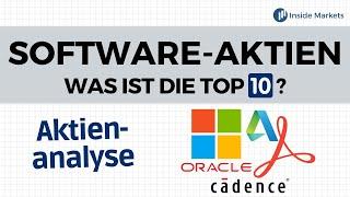 Was sind die Top 10 der Software-Aktien? | Software-Aktien Analyse