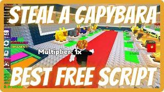 *NEW* STEAL A CAPYBARA SCRIPT | AUTO LOCK BASE | FREE SCRIPT GUI MOBILE & PC