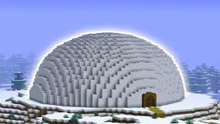 I Built a Giant Igloo for Christmas!