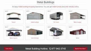 Metal Buildings, Garages & Carport Prices - Orientation Video