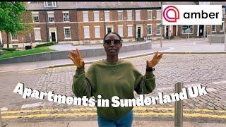 MINI TOUR OF AMBER ACCOMMODATION IN SUNDERLAND UK  + How to book accommodation| MonnyLagos