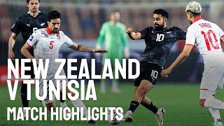 New Zealand vs Tunisia | Match Highlights | 27 March 2024