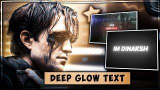 Ae inspired DEEP Glow text tutorial on Mobile; NODE VIDEO text glow tutorial (+Preset)