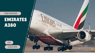 Trip report - Manchester to Dubai then Islamabad - Emirates A380 & B777