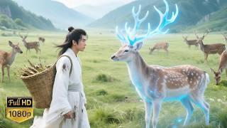 【最新电影】采药小子误入神秘山谷，谁料竟遇见可以说话的神鹿！#movie #大陆剧 #drama