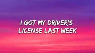 Olivia Rodrigo|Driver License (Lyrics)