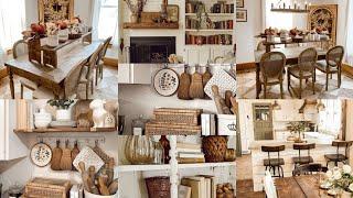 Top 100+ Elegant Vintage Rustic Farmhouse Design Ideas:Transform your Cottage now. #farmhouse #cozy