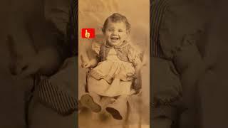 AI edited vintage family photos  #randomfun #shortsfeed #funnybabies #shorts #oldpic #aianimation